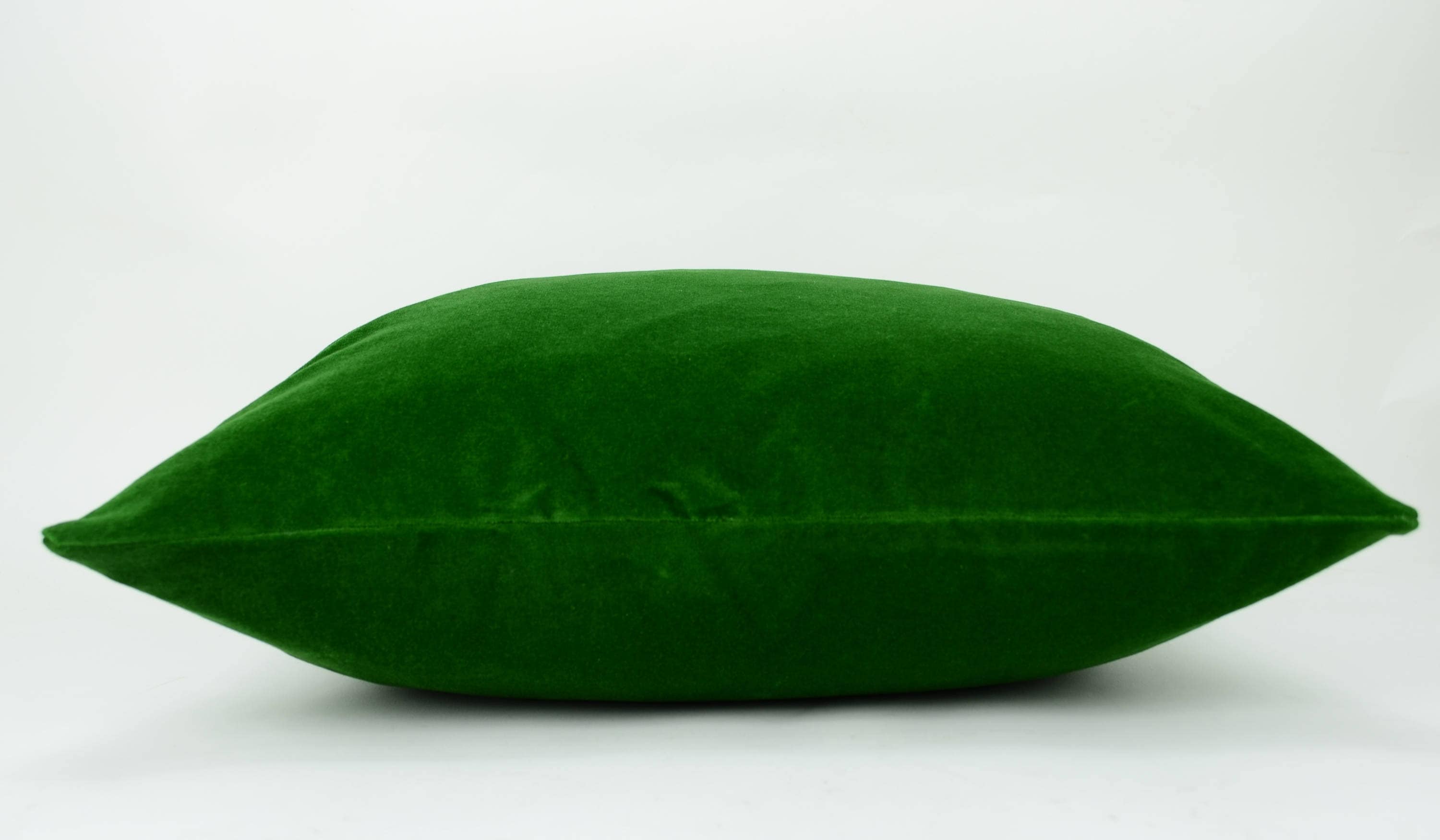 emerald green velvet pillow case // green velvet cushion // emerald green pillow