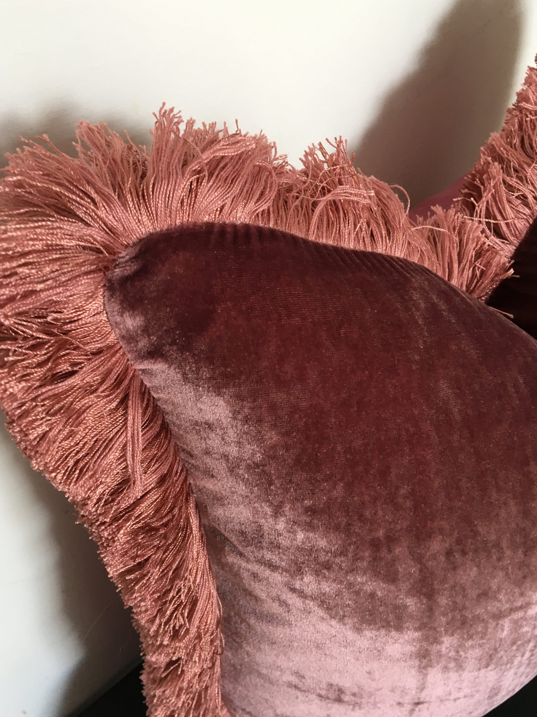 berry silk velvet pillow // silk velvet cushion // purple silk velvet pillow // pink silk velvet pillow (Copy)