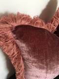 berry silk velvet pillow // silk velvet cushion // purple silk velvet pillow // pink silk velvet pillow (Copy)