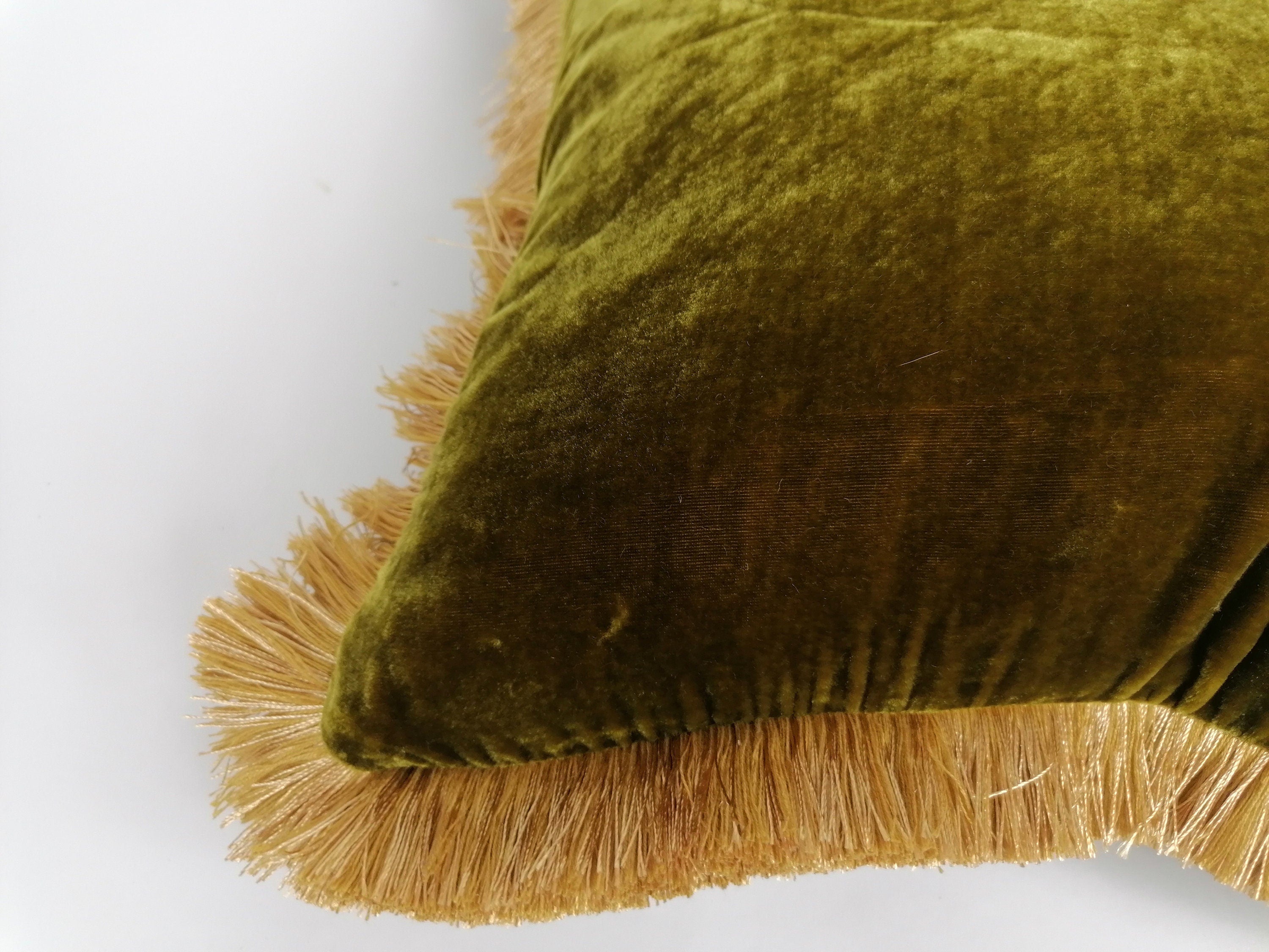 12 x 36 long lumber pillow, chartreuse silk velvet pillow // green silk velvet cushion