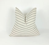 Striped woven pillow, hmong pillow, striped linen pillow, hmong cushion